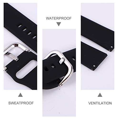 Compatível com pulseiras de silicone para Samsung Galaxy Watch Active Bands de substituição compatív