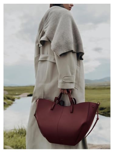 Large Capacity Tote Bag for Women, Fashion Vintage Shoulder Bag, Chic Leather Handbag Hobo Purse Work Bag.3