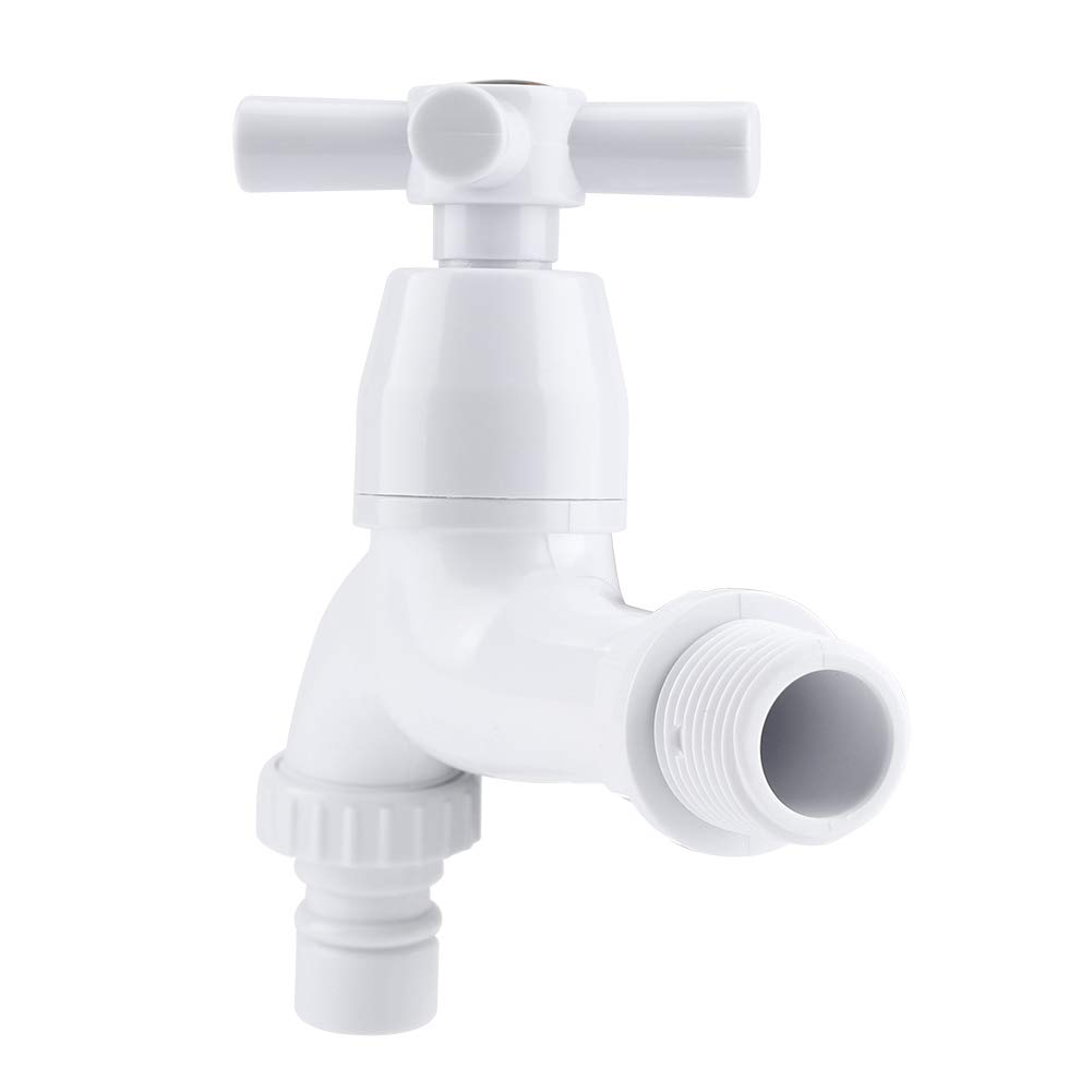 YOUTHINK ABS Plastic Water Tap Premium ABS Chrome Appearance Single Handle Basin Sink Faucet Great for Kitchen and — view 8