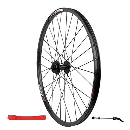 TYXTYX Essieux à dégagement Rapide Accessoire de vélo Roue Avant de vélo de 26 Pouces Paire de Roues arrière Jante de vélo en Alliage Double Couche Q/R VTT 7 8 9 10 Vitesses 32H Vélo de Route Rou