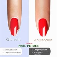 KANORINE™ Professional Natural Nail Prep Dehydrate & Bond Primer, Nail Protein Bond, Superior Bonding Primer für Acrylpulver und Gel Nagellack 0,5 oz – Ansicht 6