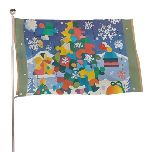 Drapeau de bienvenue pour grande cour et décoration de jardin de ferme saisonnier