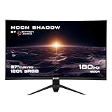 Skytech Gaming 27-inch Curved Gaming Monitor up to 180Hz, QHD 2K(2560 x 1440), 3.7ms Response Time, 1500R VA Panel, FreeSync & G-Sync Support, Swivel Tilt Height Pivot Adjustable, HDMI & DisplayPort