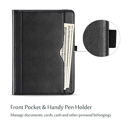 Procase 7"-8" Inch Universal Tablet Case, Protective Cover Stand Folio Case For 7 8 Inch Android Touchscreen Tablet, With 360 Degree Rotatable Kickstand And Multiple Viewing Angles -Black #TOP4