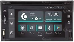 Universal Autoradio 2DIN DVD Android GPS Bluetooth WiFi Dab USB Full HD Touchscreen Display 6.2" Easyconnect