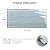 Adedeo Glass Subway Tiles, 3 x 6 Inch, Gray Glass Tiles for Backsplash, Bathroom Shower Wall, Pack of 32 Pieces