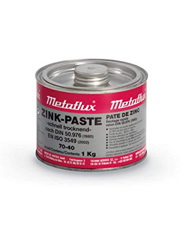 Zinc Paste 99% pure Metaflux 70-40 cold galvanizing long term Corrosion protection coating temperature resistance up to +800°C