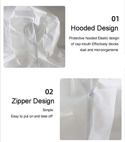 Snaked cat Indumenti protettivi Tuta Bianca