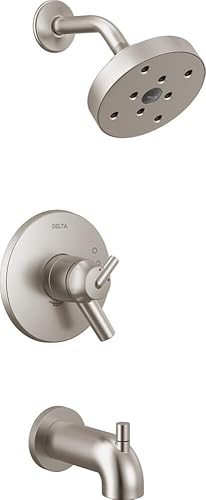 Miniatura 21 de Delta Faucet - Kit de ducha modelo T14459, sin válvula Cromado,Champagne bronce,Mate negro,Níquel pulido,Inoxidable,Bronce veneciano