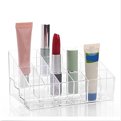 Preisvergleich Produktbild Yinew 24 Klar Kosmetik Organizer Lippenstift Halter Lippenstifthalter Display Holder