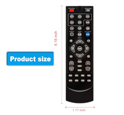 Télécommande de rechange RRMCGA409AWSA compatible Sharp XLBH250