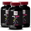 Acai Berry Energy - ACAI Berry Extract - Wellness Boost Formula, Whole Body Hydration, Daily Energy Support, Antioxidant Wellness Blend, Acai Vitality Blend, Superfruit Hydration 3 Bottles 180 Caps