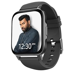 TAGG Verve NEO Smartwatch 1.69″ HD Display | 60+ Sports Modes | 10 Days Battery | 150+ Maximum Watch Face Library | Waterproof | 24 * 7 HeartRate & Blood Oxygen Tracking | Games & Calculator | Black