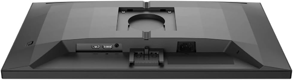 Close-up of Philips Evnia 24M2N3200L monitor's rear ports