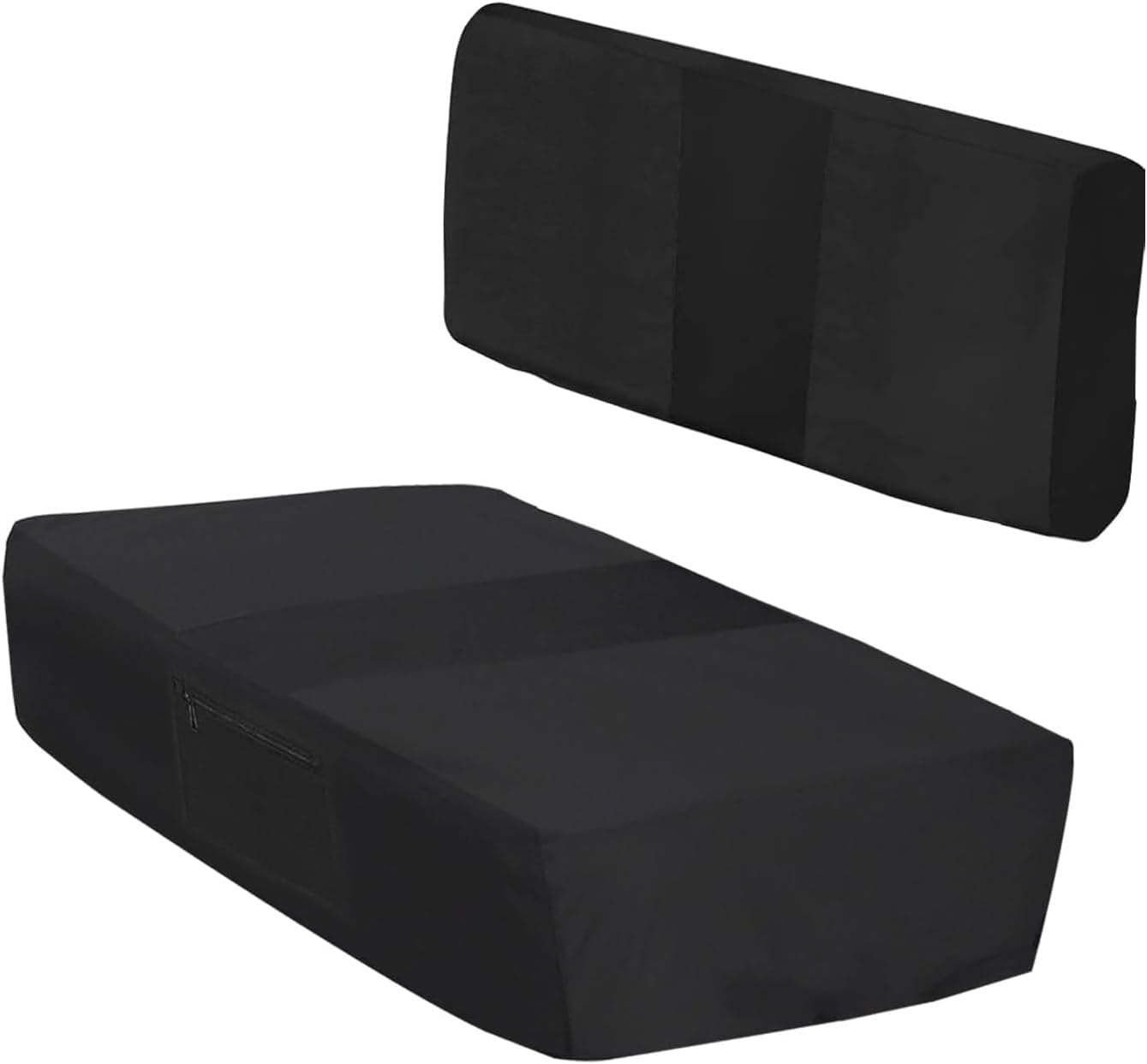 LKV Mule Seat Cover Compatible with Kawasaki Mule 600/610 2005-2016 Mule SX 2017-2023 Waterproof UTV Bench Seat Cover Accessories Parts