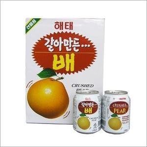 Amazon 韓国食品 韓国お茶 おろし梨ジュース 1ケース 238ml X 12本 缶 Haetae 野菜ジュース フルーツ ジュース 通販