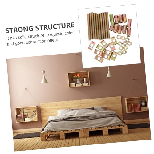 Connecteurs de mobilier pour fixer solidement vos panneaux de lit et table - 6