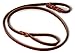 J&J Dog Supplies Leather Slip Leash-6 ft. (1/2