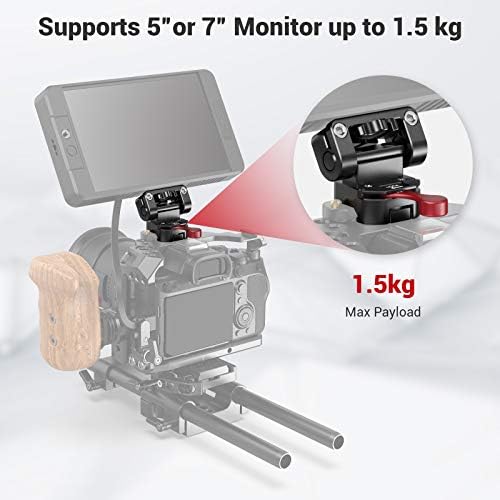 (Nowa wersja) SMALLRIG Uchwyt do monitora polowegoz szybkozłączką NATO Clamp - 2100B