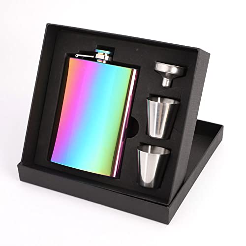 Fiole de hanche en acier inoxydable 8 oz idéale pour les randonnées et pique-niques
