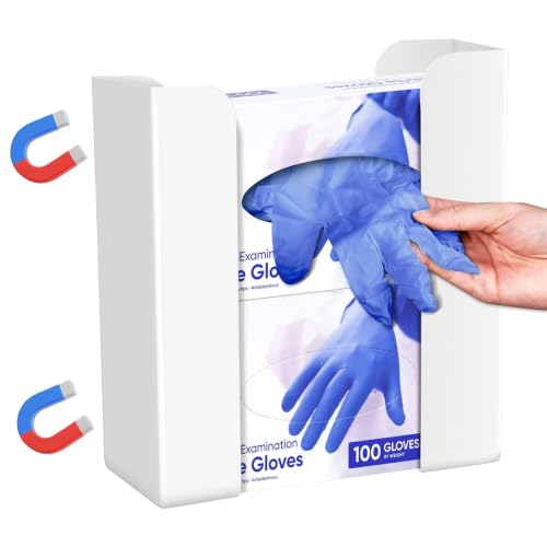 Magnetic Glove Box Holder,Split-Type Tissue Box Holder,Hold Boxes of Gloves