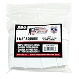 Pro Shot .22-.270 Caliber 1 1/8-Inch SQ. 500 Count Patches