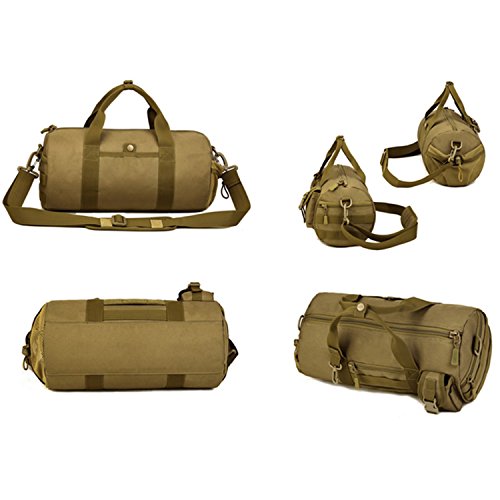 Huntvp Tactical Duffle Molle Handbag Gear Military Travel Carry On Shoulder Bag Small Valise #TOP6
