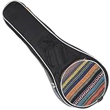 BESPORTBLE Tragbare Mandolinentasche Verdickter Aufbewahrungsbeutel mit Außentasche für Musikinstrumente Leichtes Mandolinenzubehör für Unterwegs