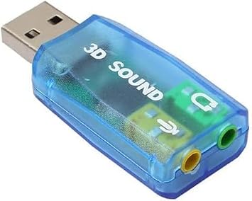 5.1 USB ستيريو بطاقة الصوت USB 2.0 إلى 3D محول بطاقة الصوت الافتراضية 5.1 قناة لنظام التشغيل Windows و Mac ، الكمبيوتر الشخصي ، دفتر الملاحظات مع سماعة رأس وميكروفون 3.5 مم