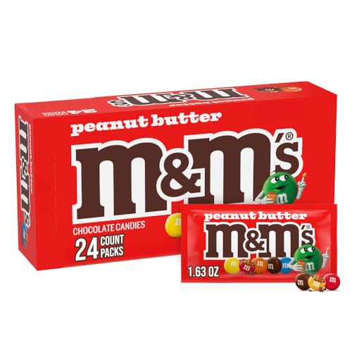 M&M'S Peanut Butter Chocolate Candy Singles...