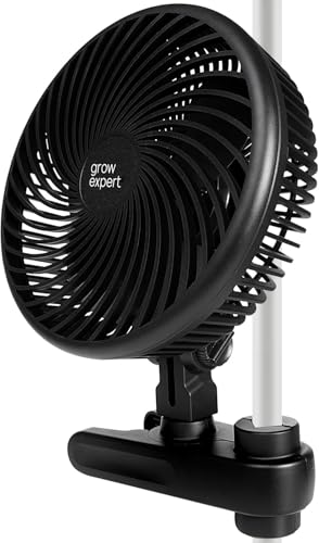 Grow Expert Oszillierender Clip-Ventilator für Growbox &...