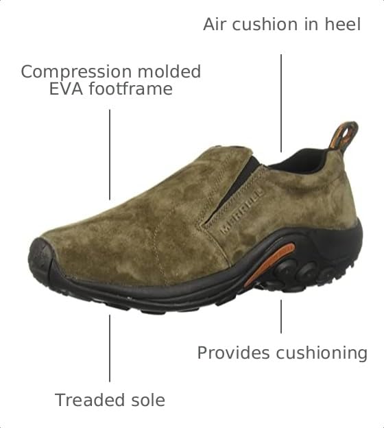 Image of Merrell Men's Jungle Leather Slip-On Shoe