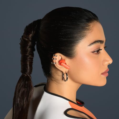 Image of CMF by Nothing Buds 2 48 dB Hybrid ANC, Ultra Bass Technology 2.0, 55 Hrs Playtime Bluetooth Headset (Orange, in the Ear)