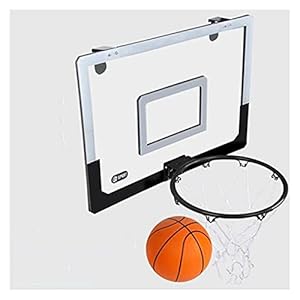 Deur opknoping basketbalring, wandgemonteerde verstelbare hoogte basketbal hoepel (Color : C)