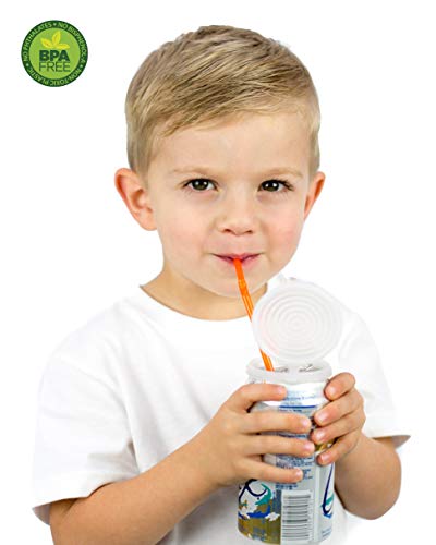 Smarter-Seal Soda Can Lids (Clear, 12) #TOP4