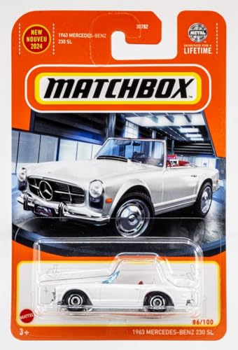 Matchbox Mercedes-Benz 230 SL 1963 1:64 escala miniatura 1