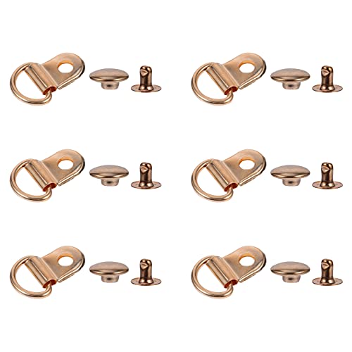 Ciieeo 30 set di ganci in metallo per lacci per