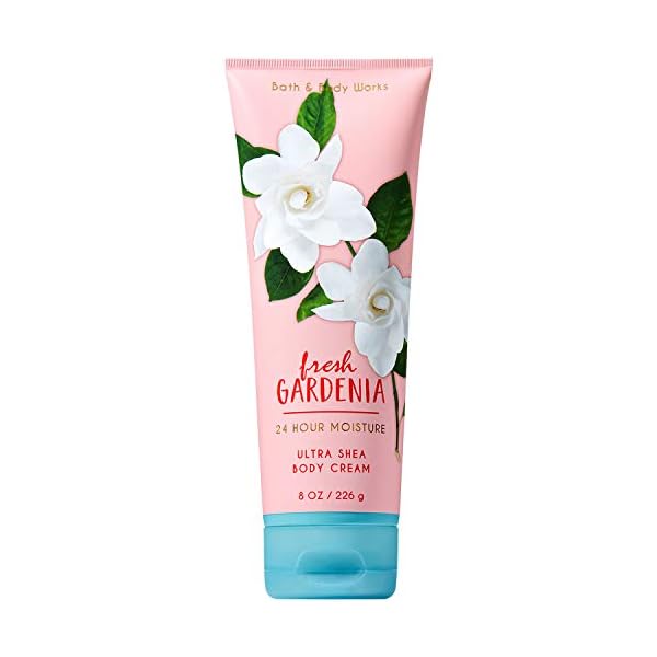 Bath and Body Works Fresh Gardenia Ultra Shea Body Cream 8 Ounce (2018 Limited Edition)