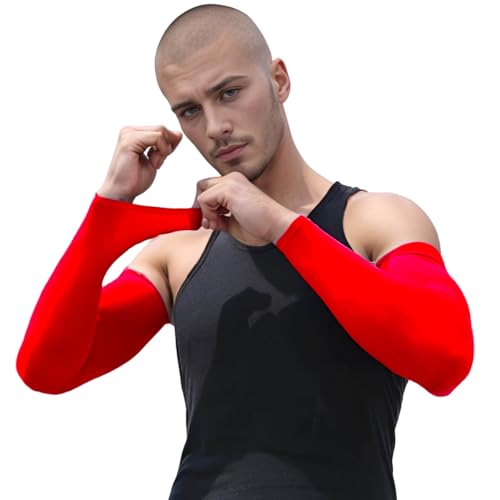 Manguito Manga Proteção Solar UV Manga Longa Poliamida Premium Toque Gelado Unissex Ciclismo Corrida