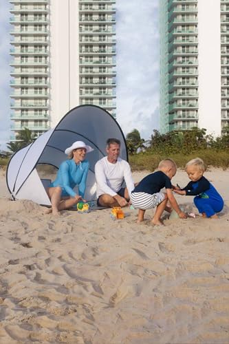 Carpa Instantánea para Playa con Protección Solar UPF 50+ Silver miniatura 6