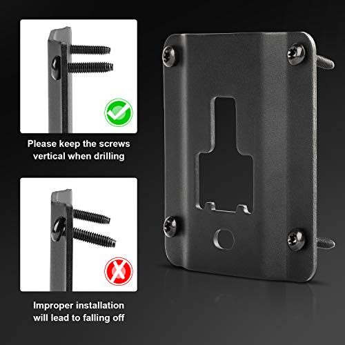 Tie Down Brackets for Ford F150 F250 F350 & Raptor Truck Bed Cargo (2015-Present) OE# FL3Z-9928408-AB, 4 Plates w/Extra Screws and Security-Drive Torx