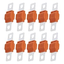 The Lord of the Tools 10Pcs 30A High Current Link Fuses Replacement Compatible with Midi Fuse Holders 30 Amp Midi Fuse High Current All Midi Amps