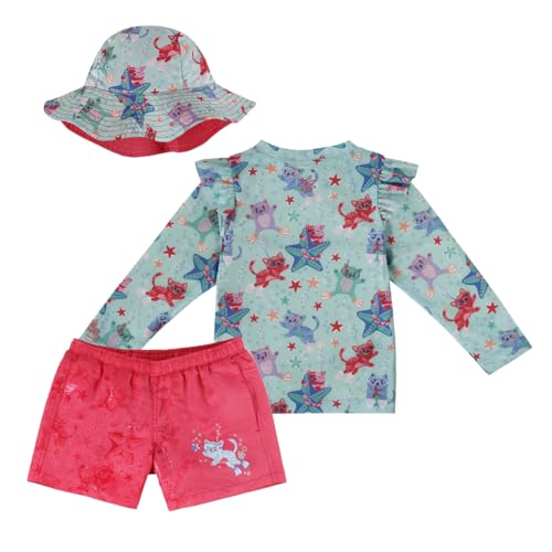 Image of UV SKINZ UPF 50+ Girls' 3-Piece Swim Set