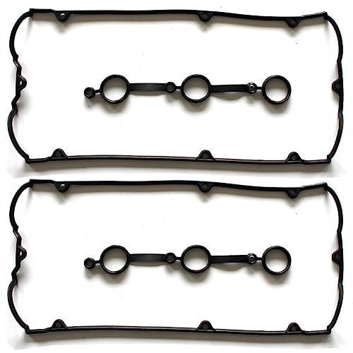 ECCPP Engine Replacement Valve Cover Gasket Set for 01-06 for Kia Sorento Amanti Sedona for Hyundai Santa FE XG300 XG350 3.0/3.5L V6 DOHC Valve Cover Gaskets