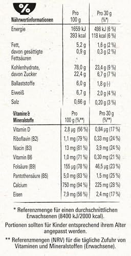 Nestlé Cookie Crisp, Cerealien mit Vollkorn in Keksform als Kinderfrühstück, 6er Pack (6x375g)
