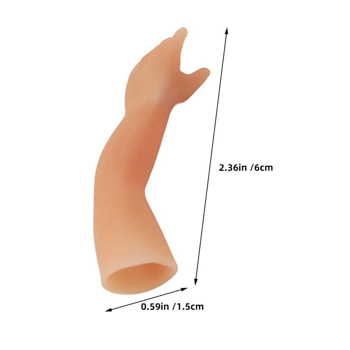 Operitacx Halloween Prop 3pcs Tiny Hand Props Mini Hand Trick Toy Finger Hands for Fingers Gimmick Halloween Disaeared Trick Party Favors