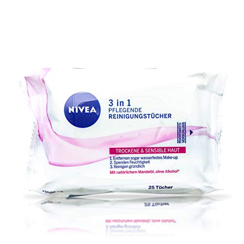 Preisvergleich Produktbild Nivea 3in1 Pflegende Reinigungstücher 25 Stück