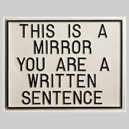 Episode 23: "This is a mirror, you are a written sentence" - Camnitzer / Identit&agrave;