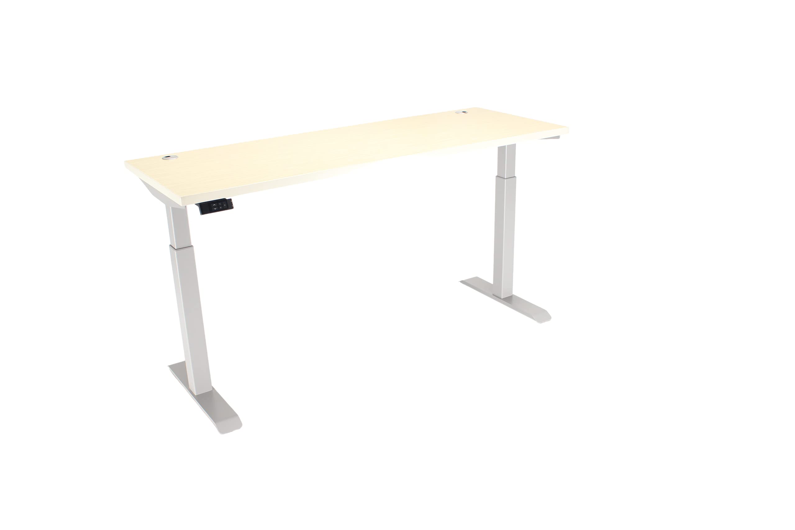 Lift It Electric Standing Desk 66x24 - Sit Stand Desk with USB Charging 4 Memory Presets Dual Motor
