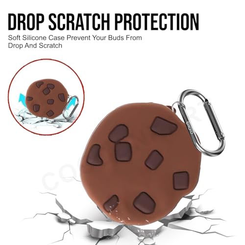 Image of Cartoon Silicone Case Cover for Samsung Galaxy Buds Core (2025) (Cookie)